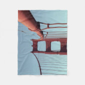 Unieke Golden Gate Bridge, San Francisco Foto Fleece Deken (Voorkant)