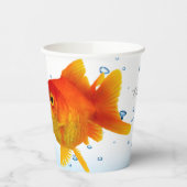 Unieke Goldfish Bowl Water Papieren Bekers (Links)