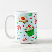 Unieke Golf Kerst Mok (Links)