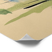 Unieke Golf Swings - Grote Golf Art Print (Hoek)