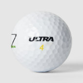 Unieke Golfclubs Groen op maat gemaakt monogram/na Golfballen (Logo)