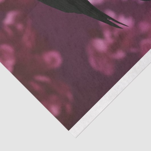 Unieke Gotische Halloween Skelet Schedel Decoupage Tissuepapier (Detail)