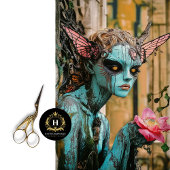 Unieke Gotische Parijs Gargoyle Decoupage Tissuepapier