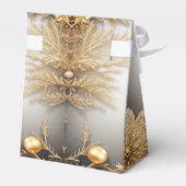 Unieke Gouden Decoratieve Vakantie Cadeaudoos Bedankdoosjes (Achterkant)