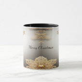 Unieke gouden decoratieve vakantie Mok (Midden)