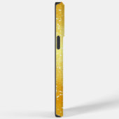 Unieke gouden zwarte achtergrond Case-Mate iPhone case (Achterkant / Rechts)