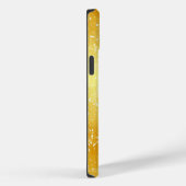 Unieke gouden zwarte achtergrond Case-Mate iPhone case (Achterkant / Rechts)