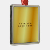 Unieke gouden zwarte achtergrond metalen ornament (Rechts)