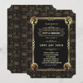 Unieke gouden zwarte goudvlek, vijftig en verbluff kaart (Voorkant / Achterkant)