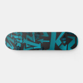 Unieke Graffiti-skateboard Skateboard (Horizontaal)