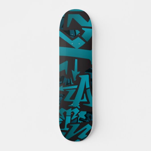 Unieke Graffiti-skateboard Skateboard (Voorkant)