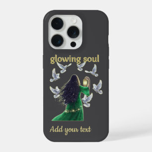 Unieke Grafische Spirituele bescherming iPhone 15 Pro Case