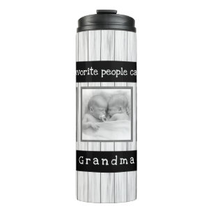 Unieke Grandma Gifts - Persoonlijke foto Thermosbeker
