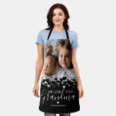 Unieke Grandma Photo Apron Schort (Gedragen)