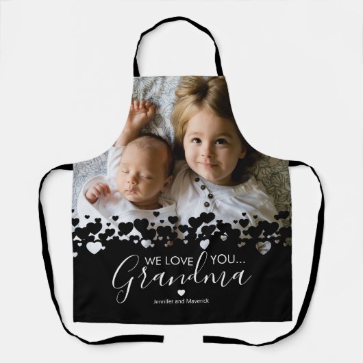 Unieke Grandma Photo Apron Schort (Voorkant)