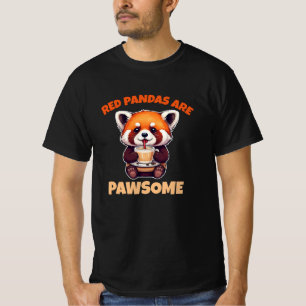 Unieke graphics voor Red Panda liefhebbers T-shirt