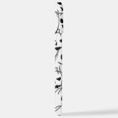 Unieke Grappige Pompoenen Gezichten Schets Hallowe iPhone Hoesje (Rechterkant)