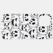 Unieke Grappige Pompoenen Gezichten Schets Hallowe iPhone Hoesje (Achterkant horizontaal)