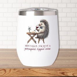 Unieke Grappige Schattigee Porcupine Bowtie wijnli