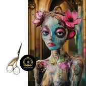 Unieke grillige Gotische Gargoyle Decoupage Tissuepapier