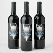 Unieke Groomsmen uitnodiging Wijn Etiket (Flessen)