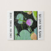 Unieke grootouder van ons houden van Nana Water Li Legpuzzel (Horizontaal)