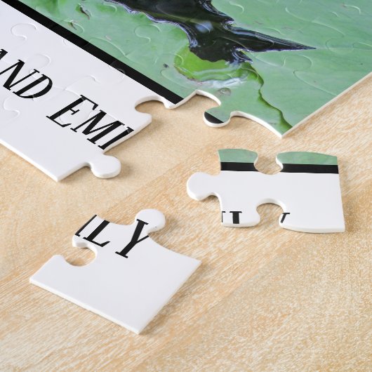 Unieke grootouder van ons houden van Nana Water Li Legpuzzel (Zijkant)