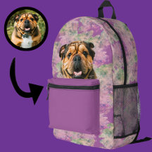 Unieke Grunge Roze Paarse Bulldog Hond Liefhebber 