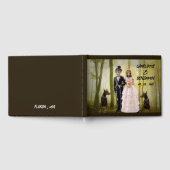 Unieke Halloween Gotische bruiloft Gastenboek (Volledig)