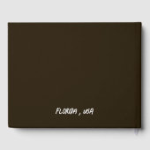 Unieke Halloween Gotische bruiloft Gastenboek (Achterkant)