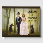 Unieke Halloween Gotische bruiloft Gastenboek (Voorkant)