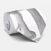 unieke handgetrokken antiek telefoontekening stropdas (Opgerold)