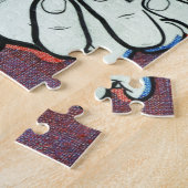 Unieke handpalt met handpalm legpuzzel (Zijkant)