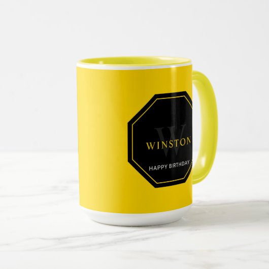 Unieke Happy Birthday Mok Perfect voor Cadeau Givi (Voorkant rechts)