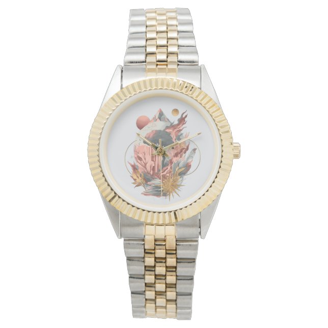 Unieke harmonie van vormen horloge (Voorkant)