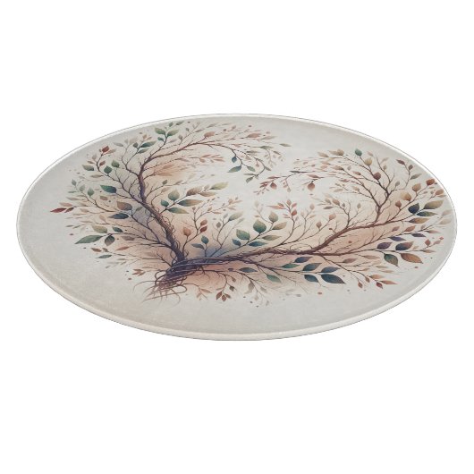 Unieke Hart Snijplank (Hoek)