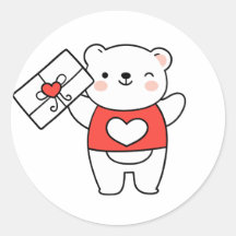 Unieke hartelijke Surprise sticker