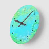 Unieke Heldergroene Natuur Ronde Klok (Hoek)