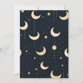 Unieke hemelse bruiloft kaart (Achterkant)