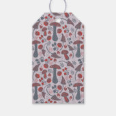 Unieke Herfst patroonstijl Cadeaulabel (Voorkant)