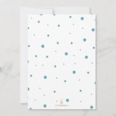 Unieke Herfst Uitnodiging tot Baby shower (Achterkant)