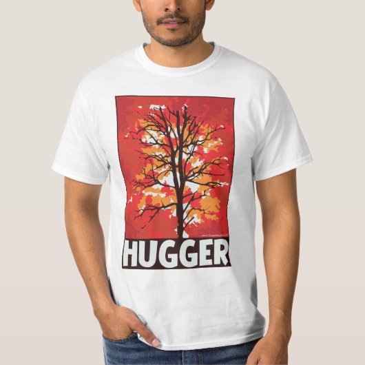 Unieke herfstboom t-shirt (Voorkant)