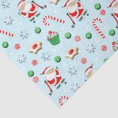 Unieke Hockey Holiday Cadeau Tissuepapier (Detail)