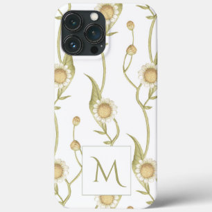 Unieke Hoes Met Madeliefjes Monogram Case-Mate iPh