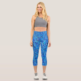 Unieke hoge taille yoga capri's