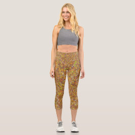 Unieke hoge taille yoga capri's