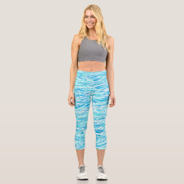 Unieke hoge taille yoga capri's