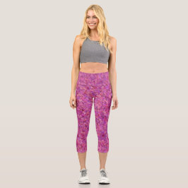Unieke hoge taille yoga capri's