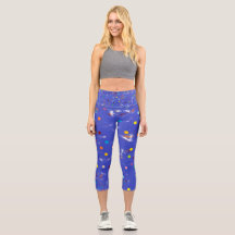 Unieke hoge taille yoga capri's