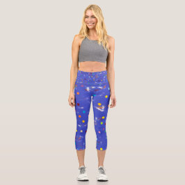Unieke hoge taille yoga capri's